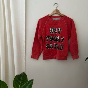 Parts + Labour “Not Today Satan” crewneck